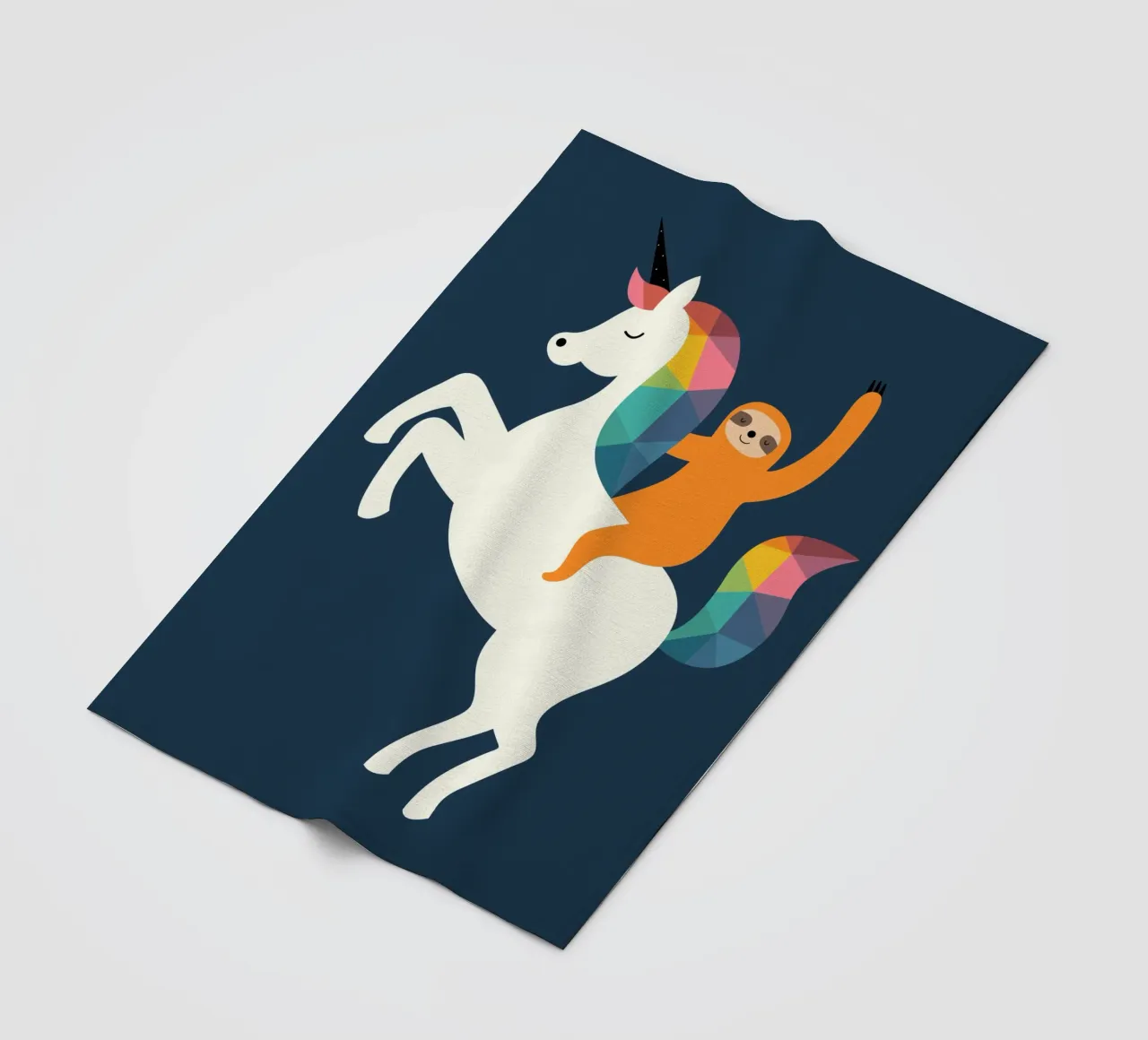 Magische tijd fleecedeken van Andy Westface