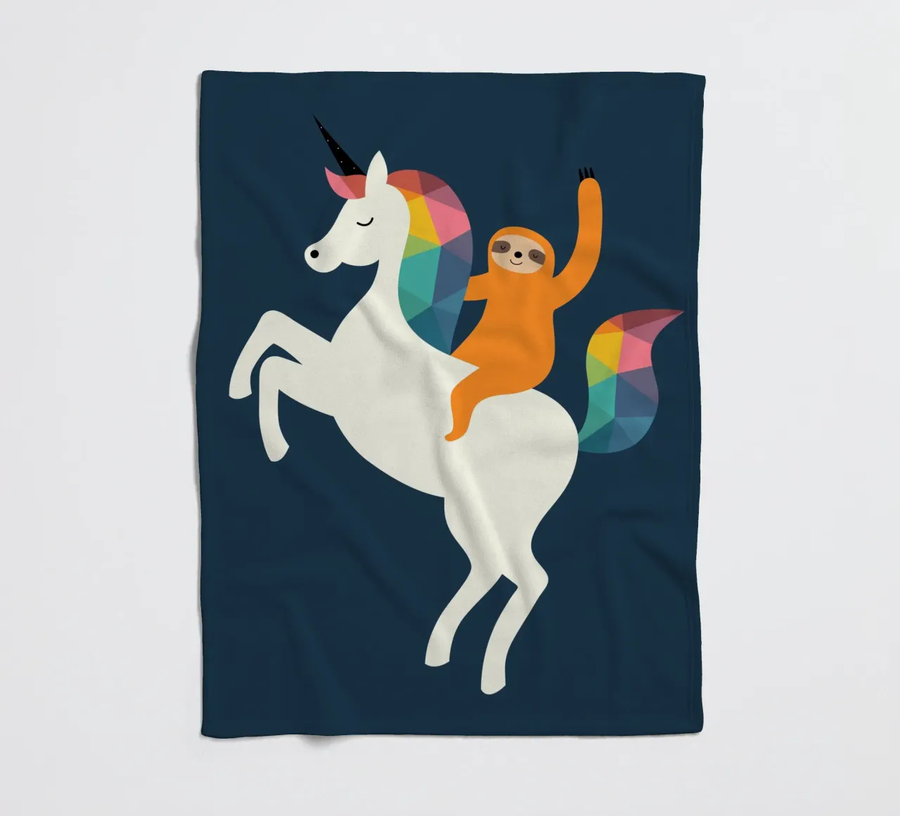 Magische tijd fleecedeken van Andy Westface