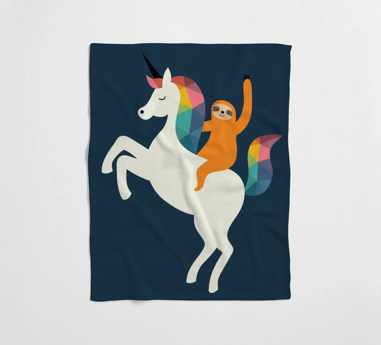 Magische tijd fleecedeken van Andy Westface