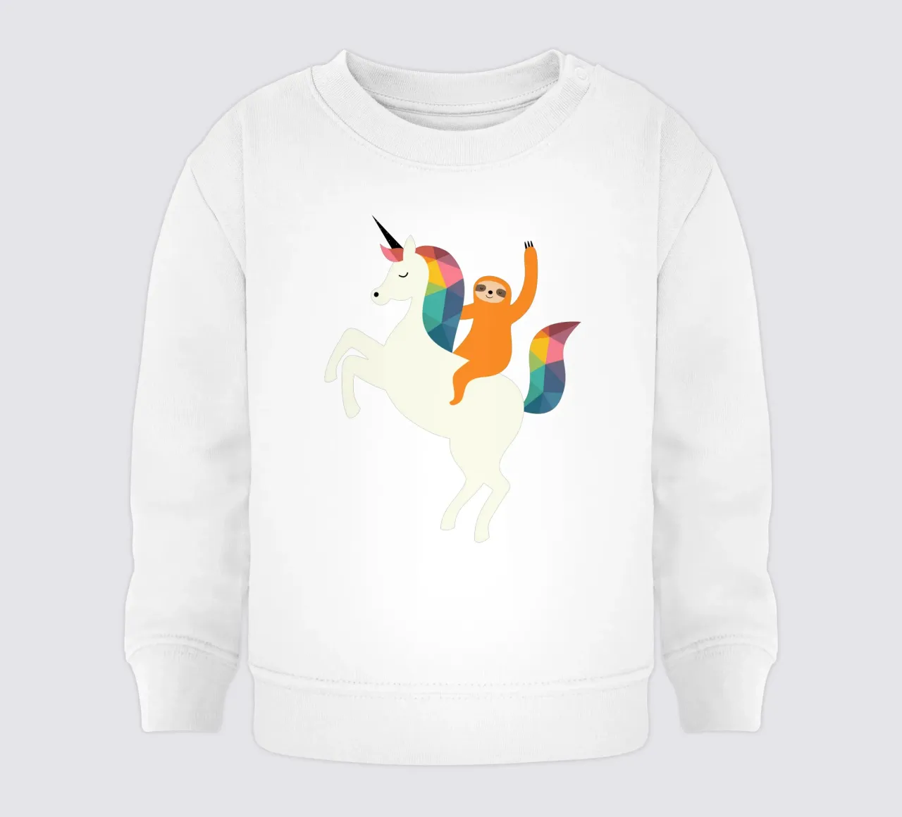 Magische tijd baby sweatshirt van Andy Westface