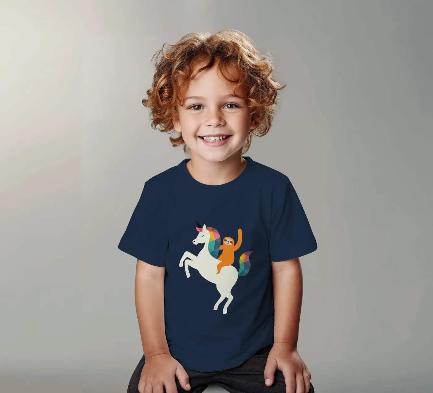 Magic Time kinder t-shirt van Andy Westface