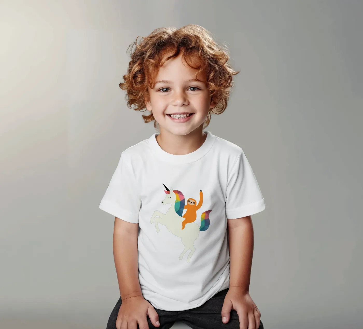 Magic Time kinder t-shirt van Andy Westface