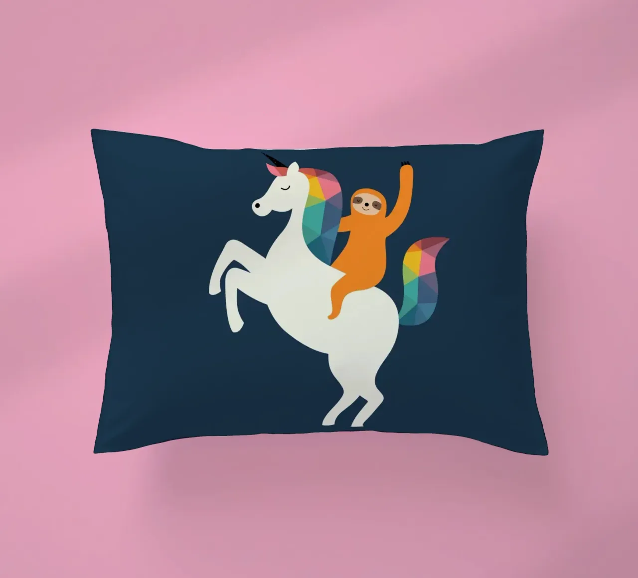 Magic Time decorative cushion by Andy Westface