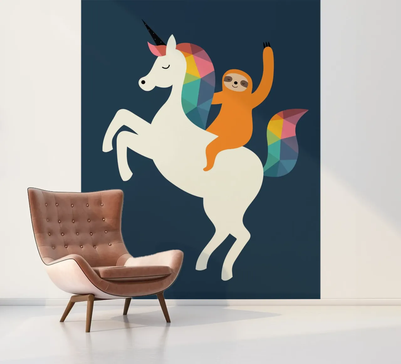 Magic Time fotobehang van Andy Westface