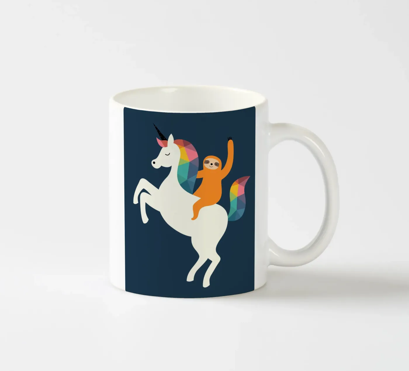 Magic Time ceramic mug by Andy Westface