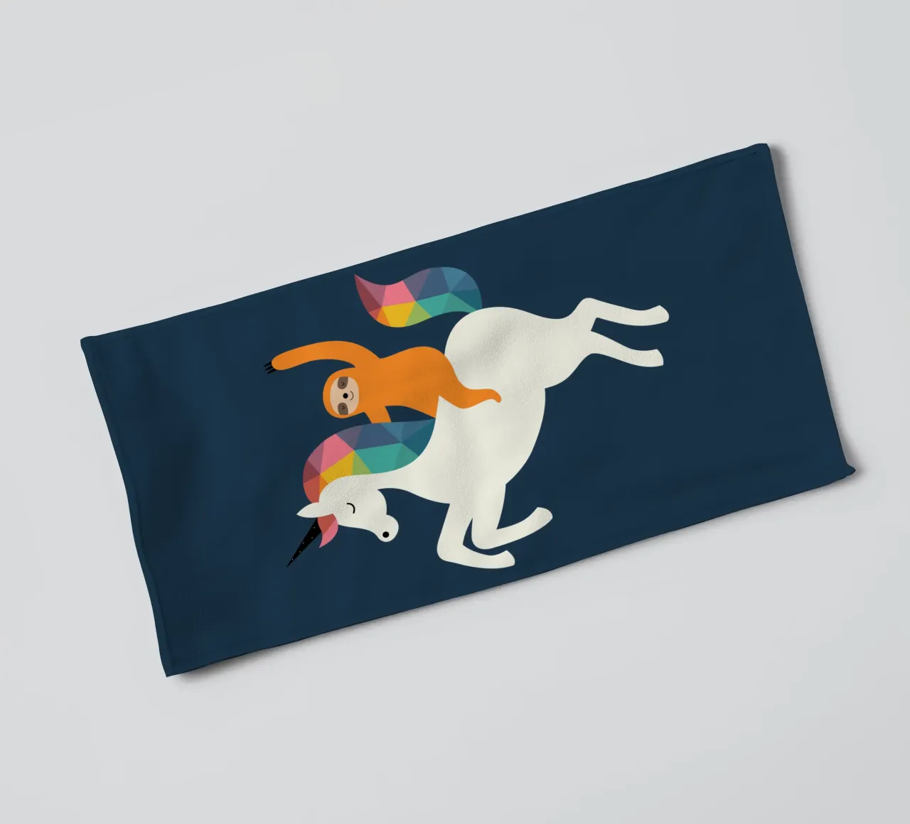 Magische tijd badhanddoek van Andy Westface