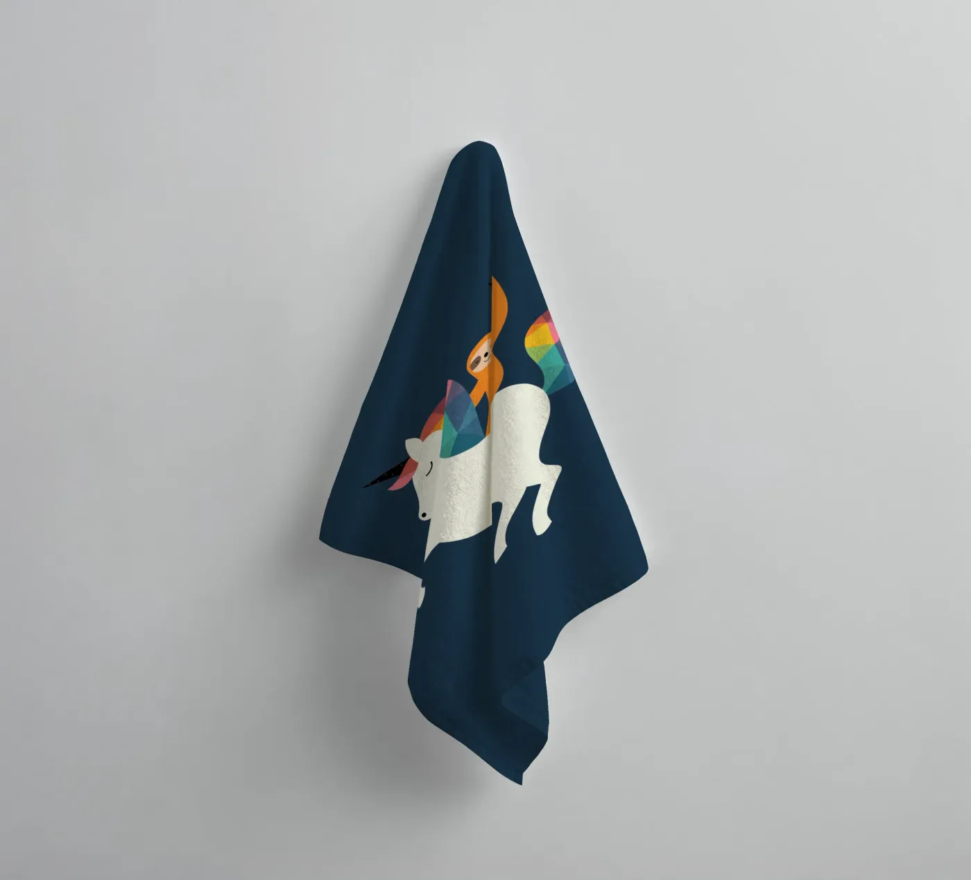 Magische tijd badhanddoek van Andy Westface