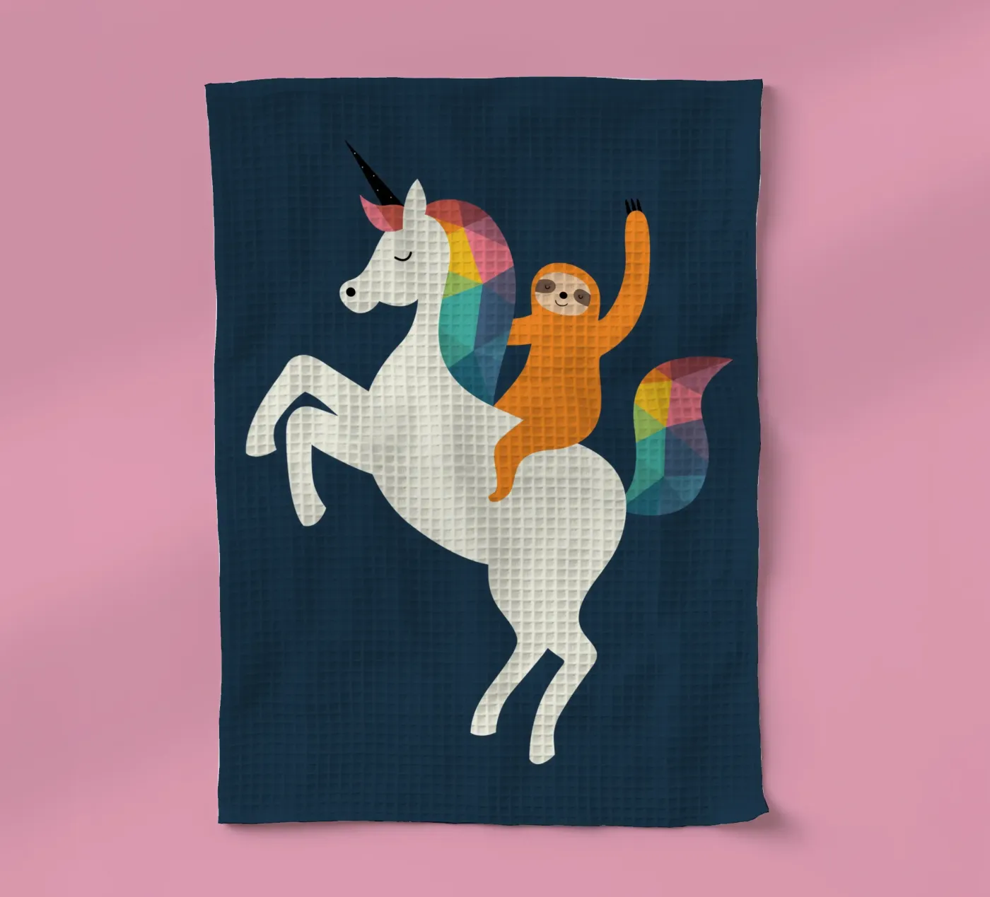 Magic Time tea towel by Andy Westface