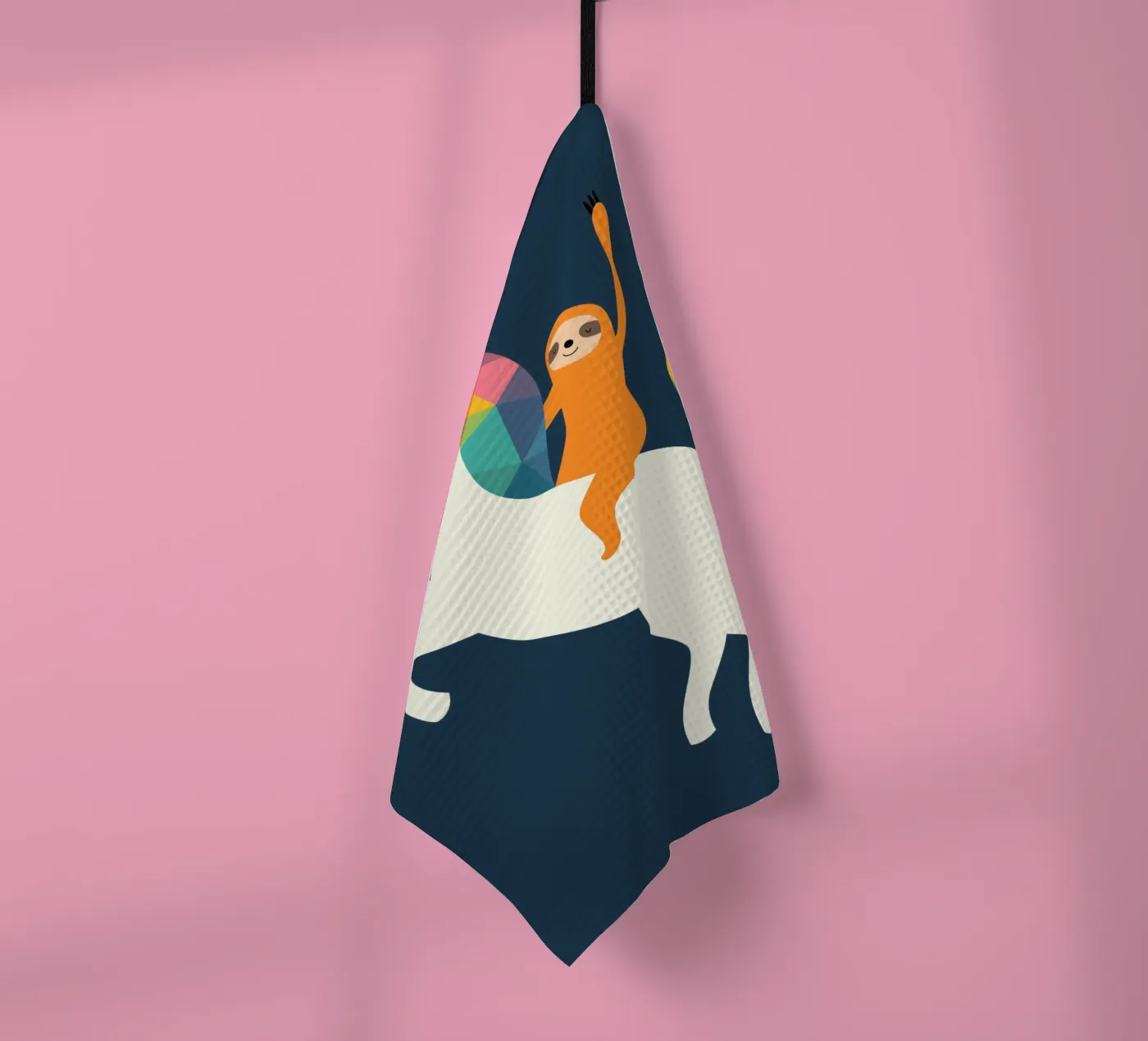 Magic Time tea towel by Andy Westface