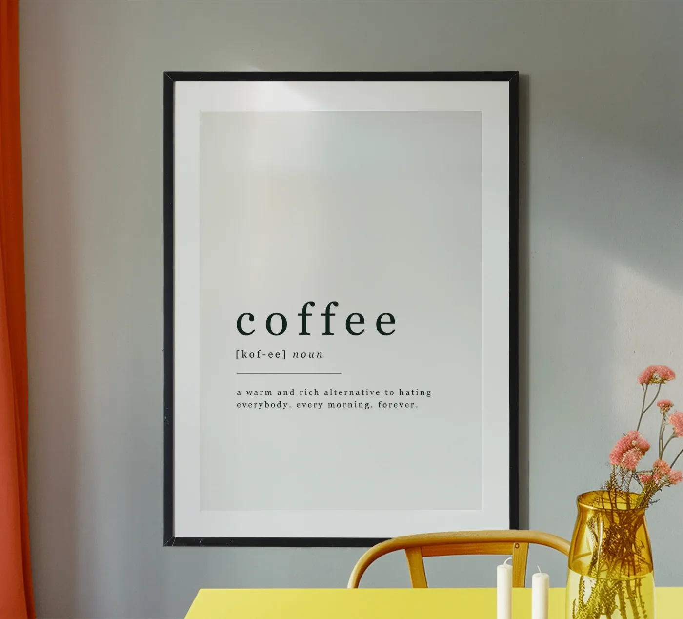 Coffee Definition poster da Print52