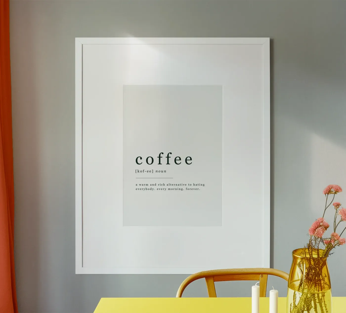 Coffee Definition poster da Print52