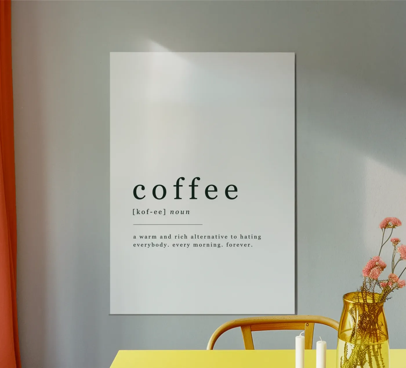 Coffee Definition poster da Print52