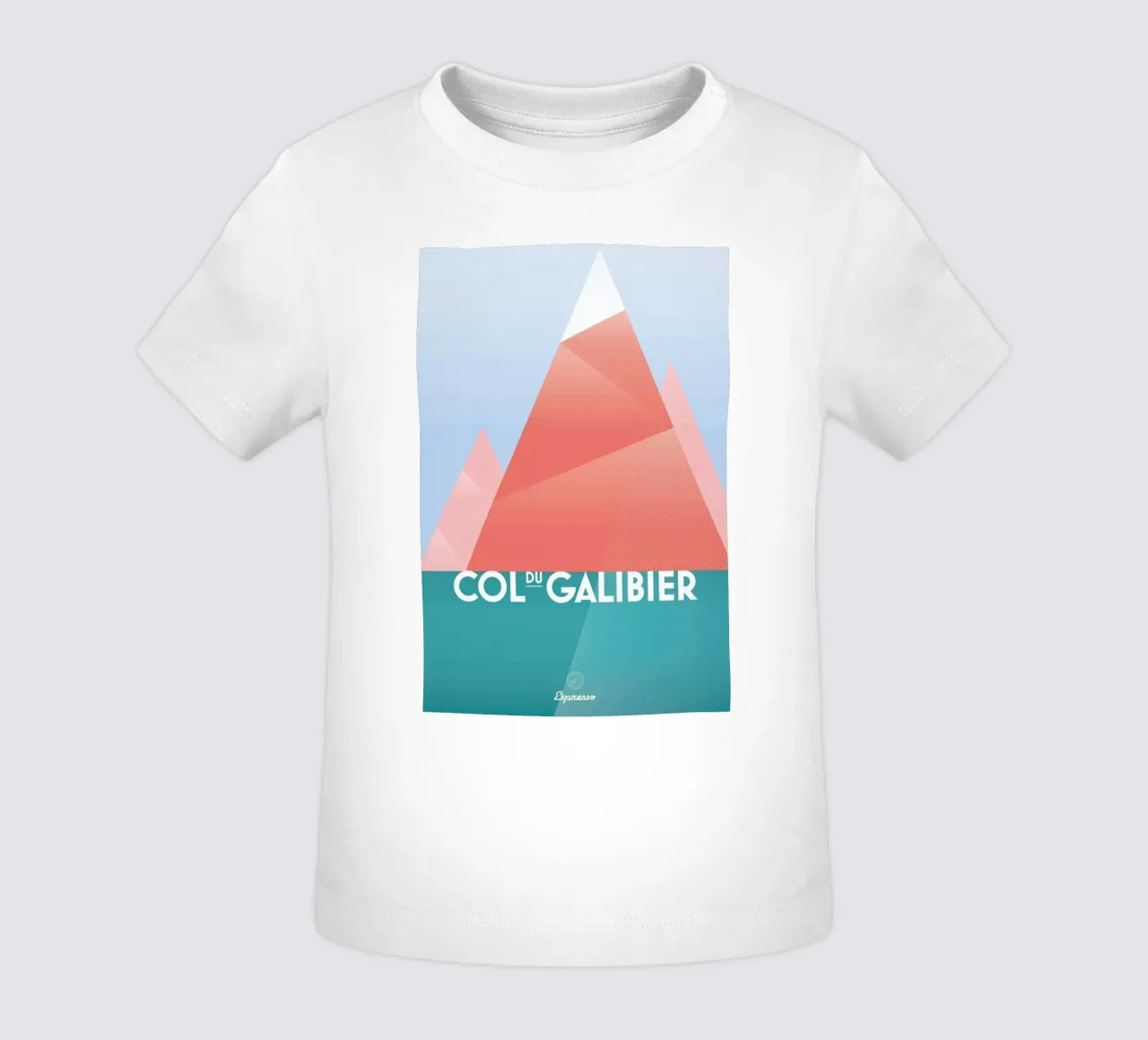Col du Galibier II baby t-shirt by Benjamin Andresen
