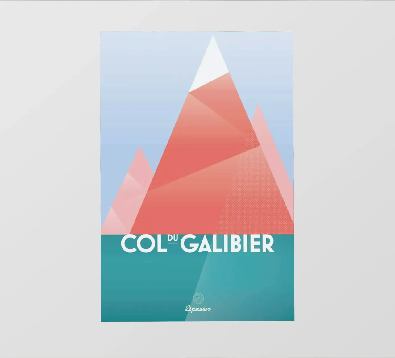 Col du Galibier II telo in pvc da Benjamin Andresen
