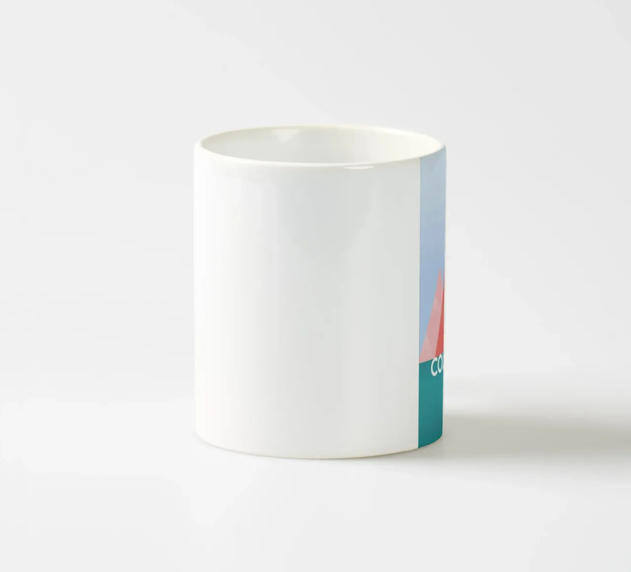 Col du Galibier II tazza in ceramica da Benjamin Andresen