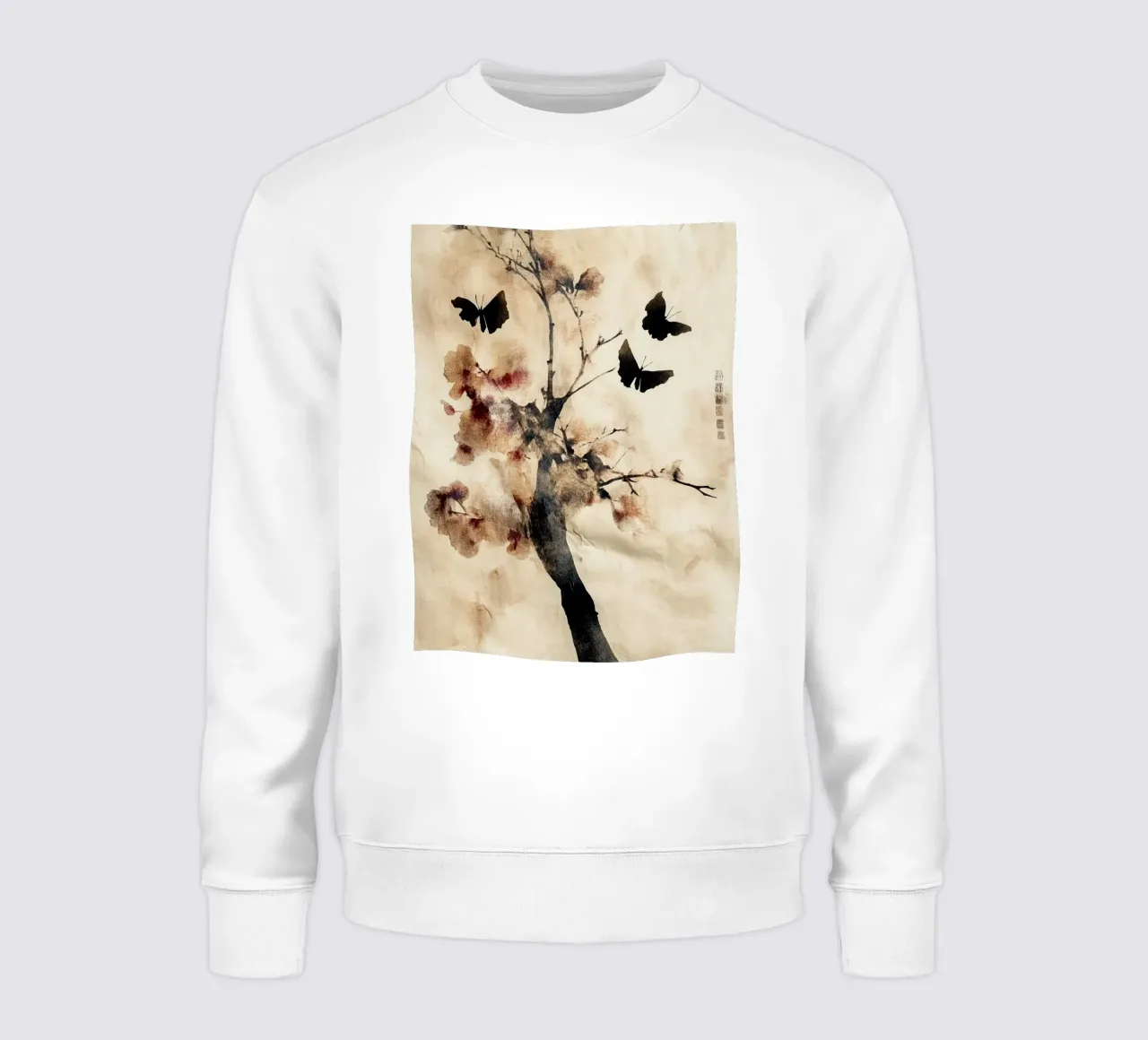 Cherry Butterflies felpa da treechild