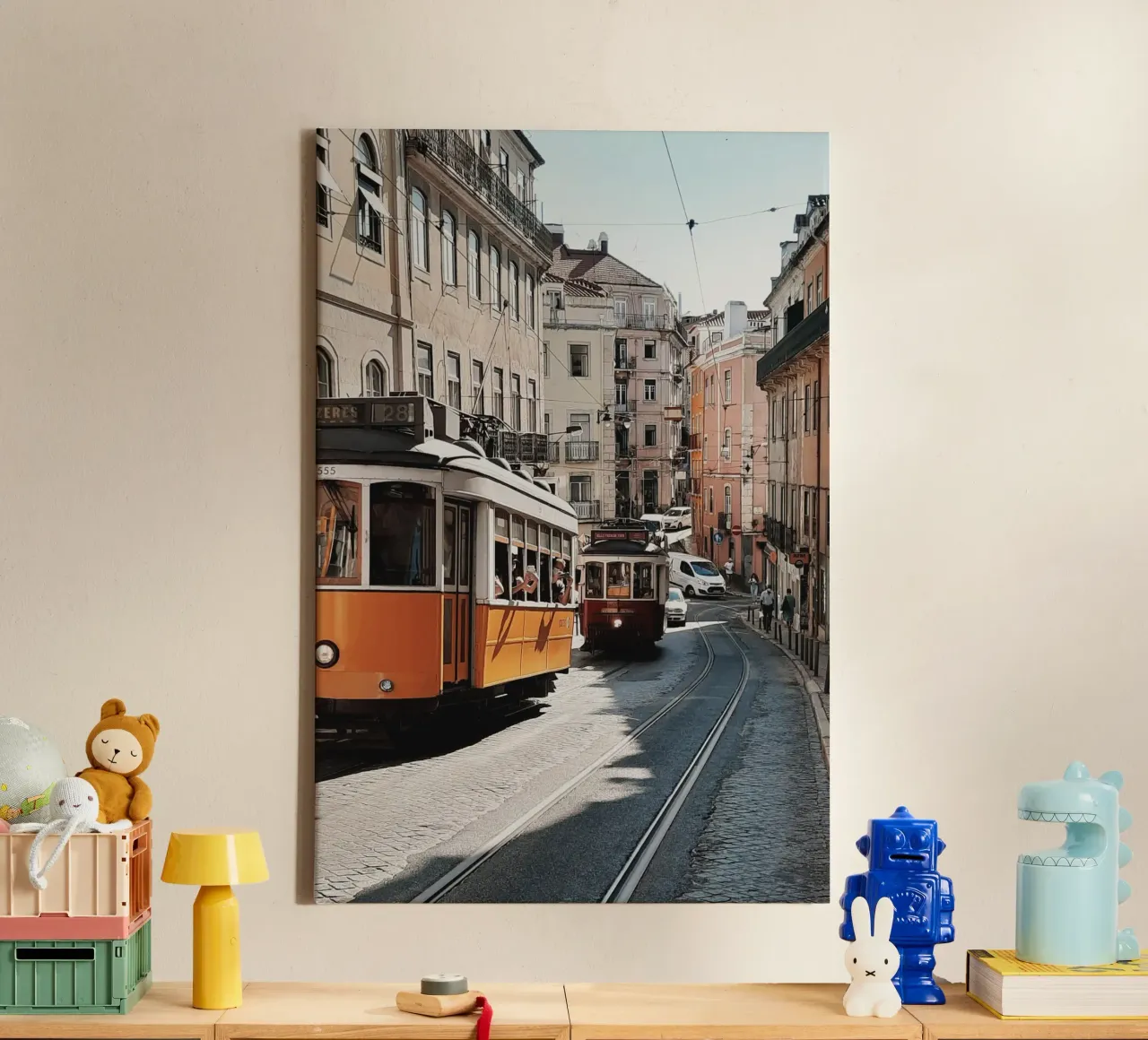 Lisbon Portrait canvas by Les Meravelles