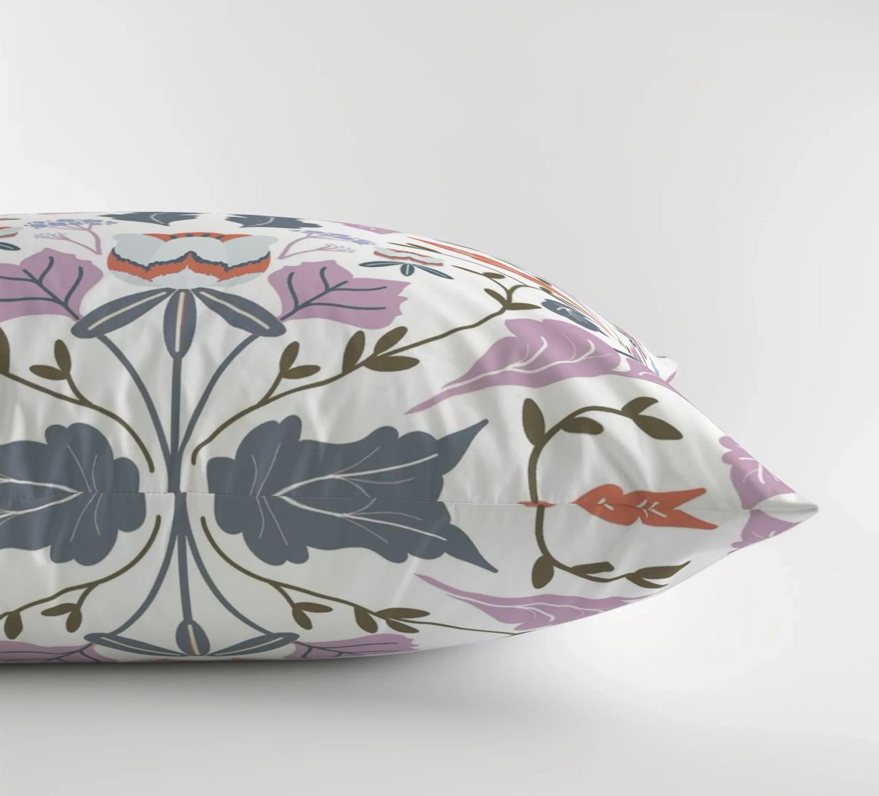 Victorian Tulip Tree Pattern cuscino da anisillustration