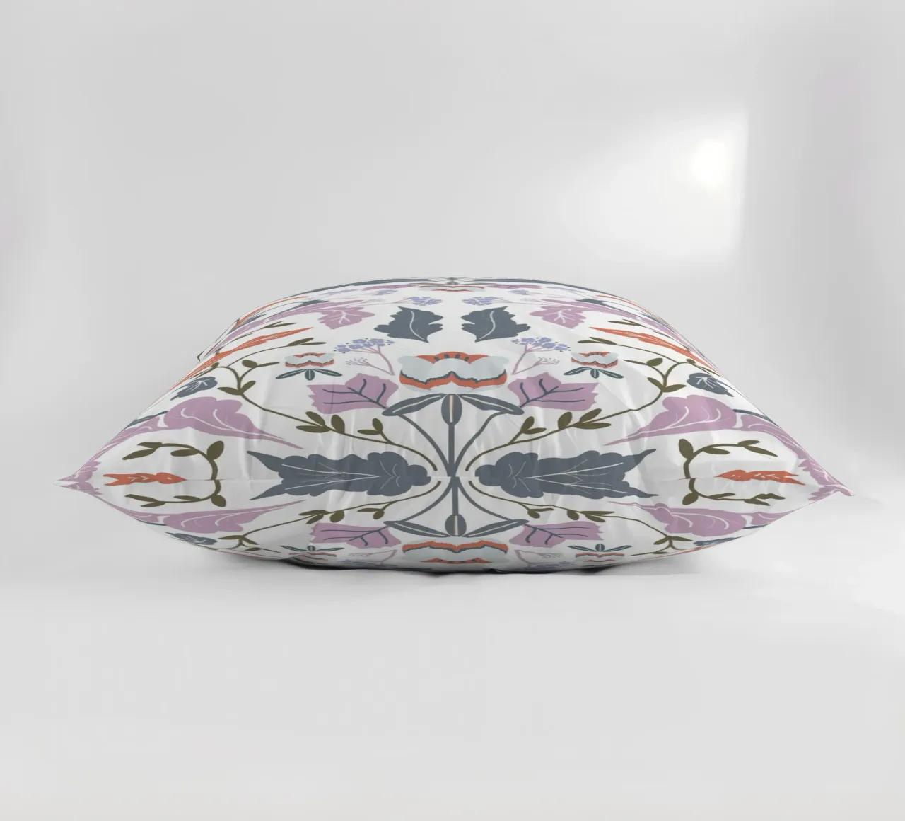 Victorian Tulip Tree Pattern Kissen von anisillustration