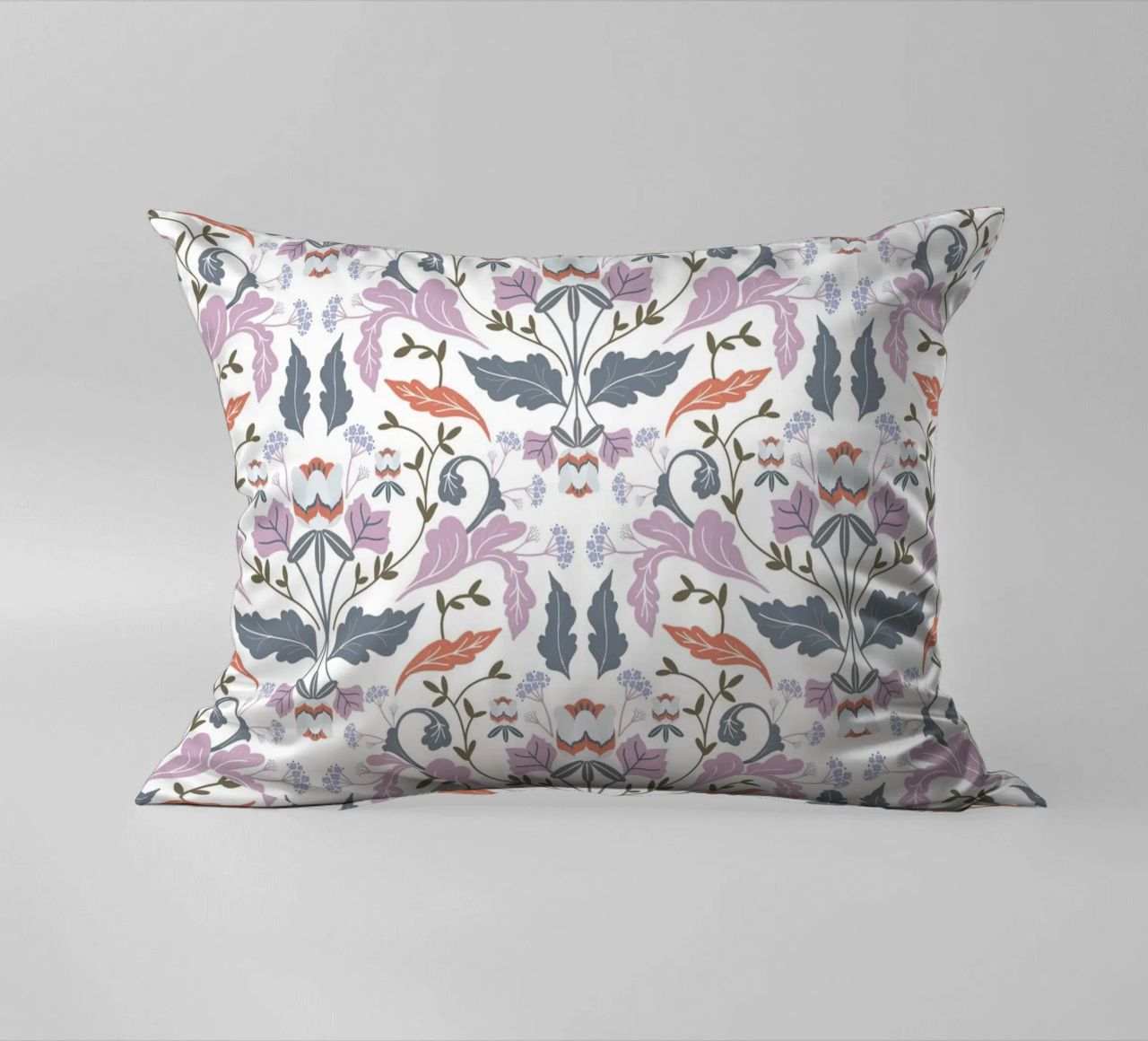 Victorian Tulip Tree Pattern cuscino da anisillustration