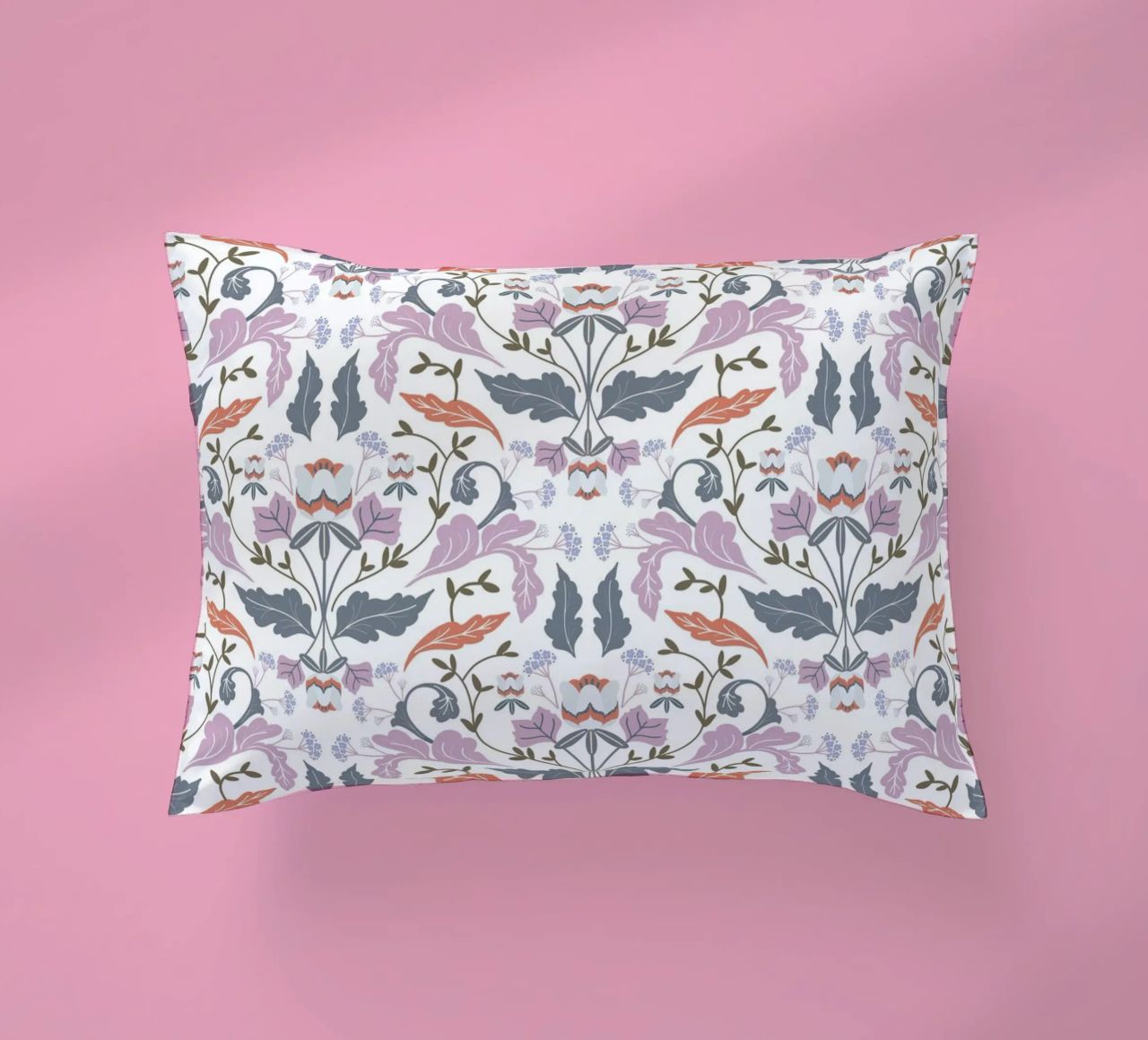 Victorian Tulip Tree Pattern cuscino da anisillustration