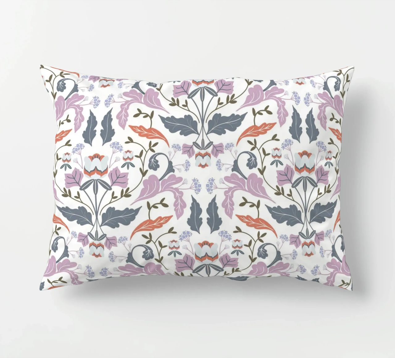 Victorian Tulip Tree Pattern cuscino da anisillustration