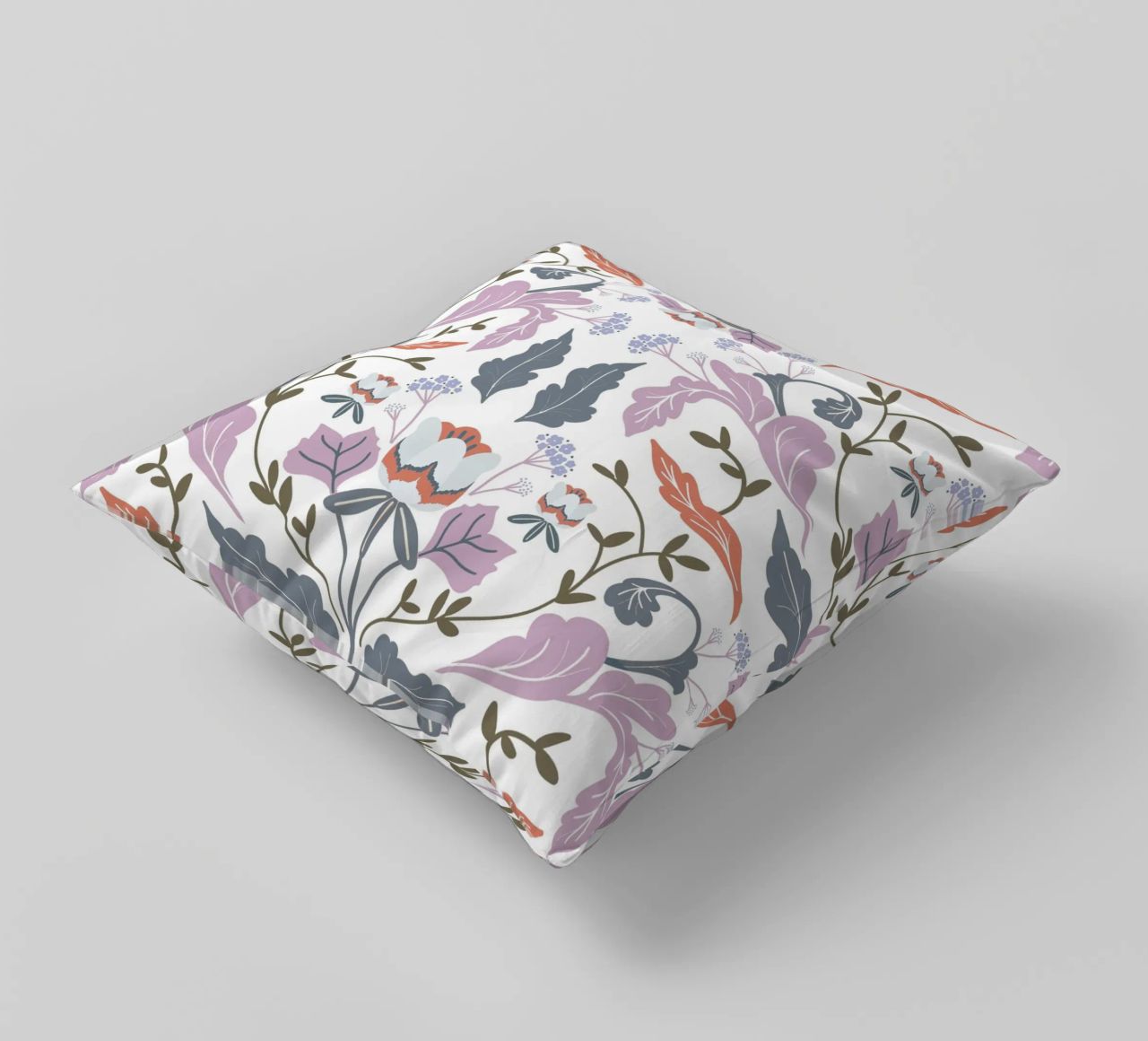 Victorian Tulip Tree Pattern cuscino da anisillustration