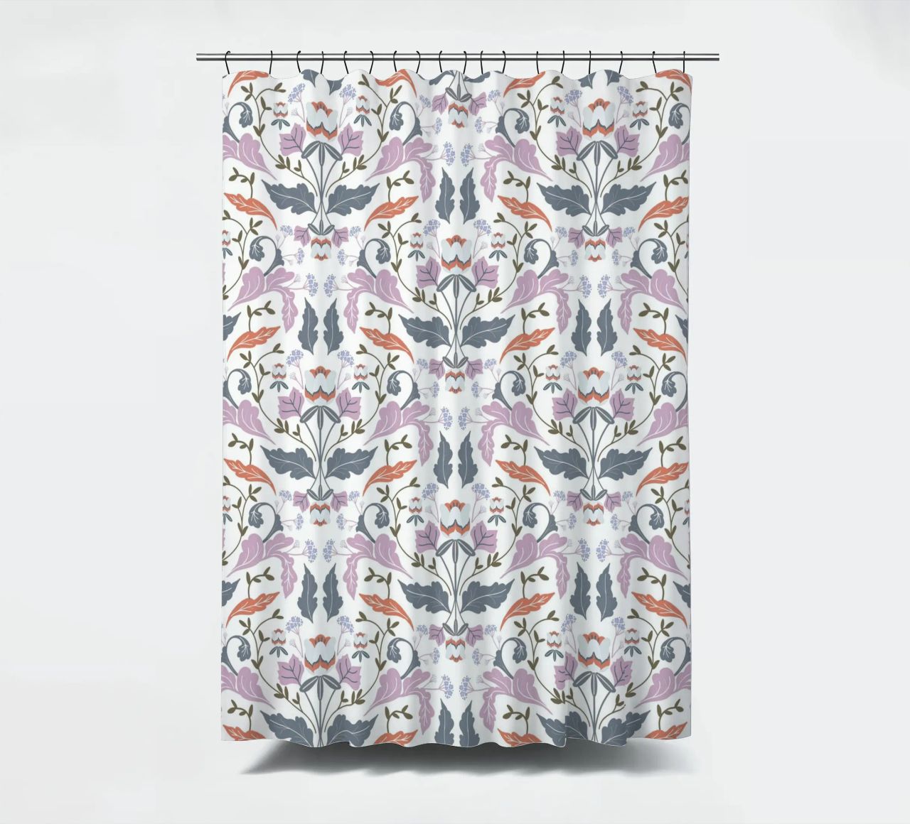 Victorian Tulip Tree Pattern tenda da doccia da anisillustration