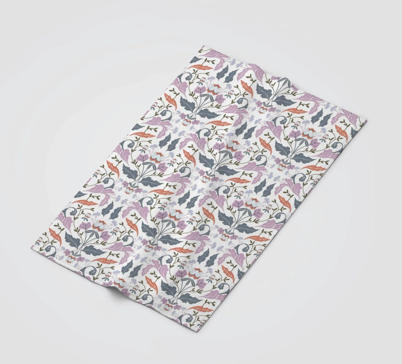 Victorian Tulip Tree Pattern coperta in pile da anisillustration