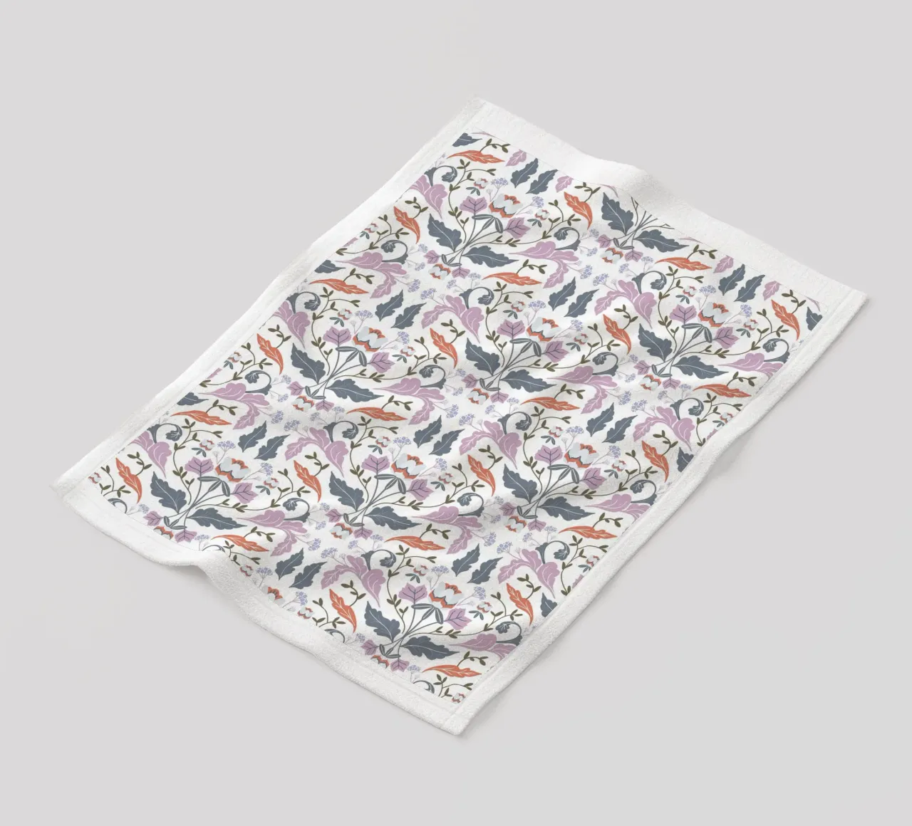 Victorian Tulip Tree Pattern Fleecedecke von anisillustration