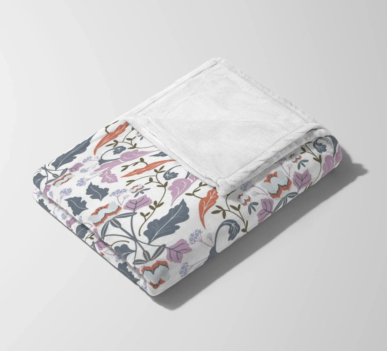 Victorian Tulip Tree Pattern coperta in pile da anisillustration