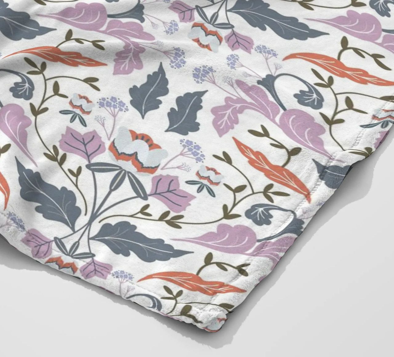 Victorian Tulip Tree Pattern coperta in pile da anisillustration