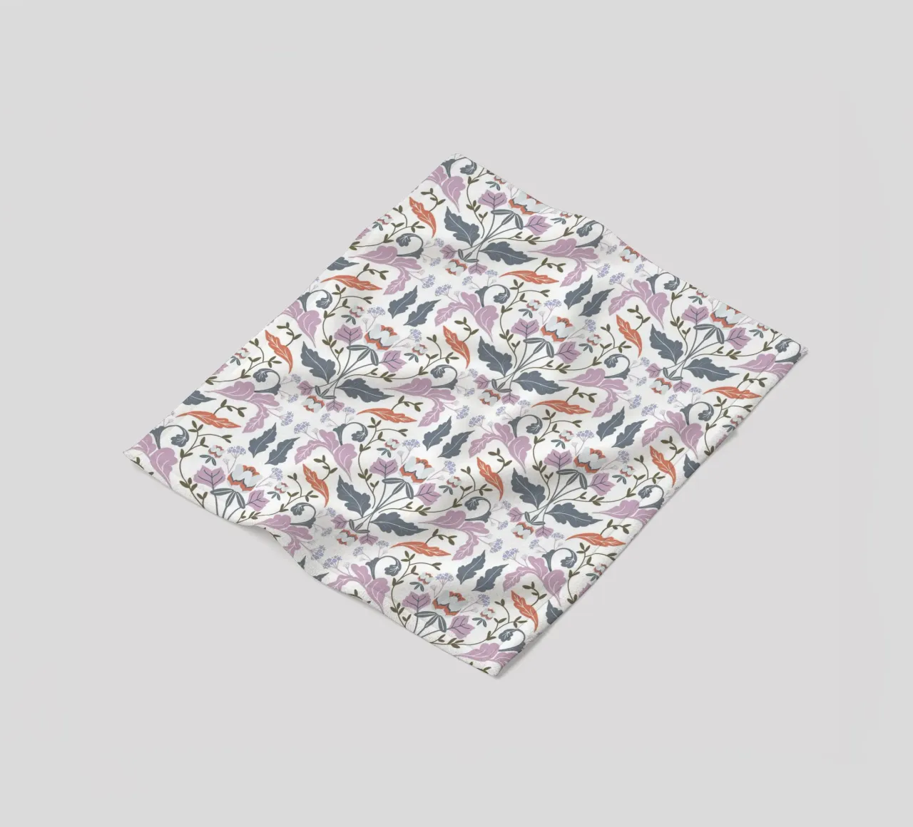 Victorian Tulip Tree Pattern Fleecedecke von anisillustration