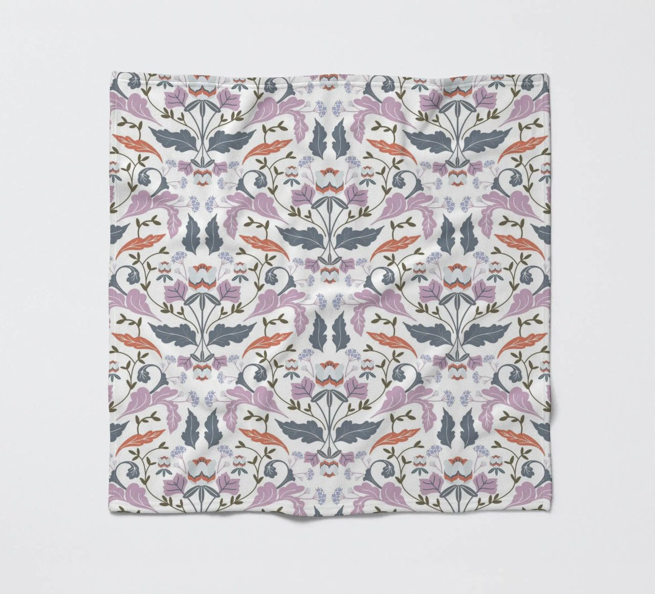 Victorian Tulip Tree Pattern coperta in pile da anisillustration