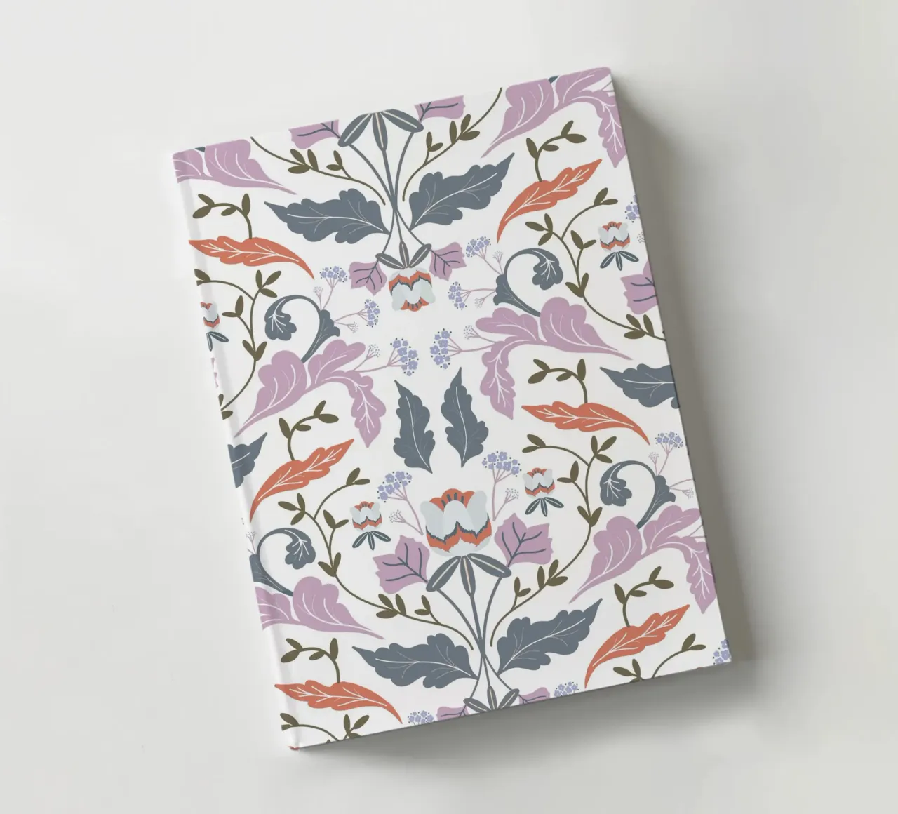Victorian Tulip Tree Pattern diario da anisillustration