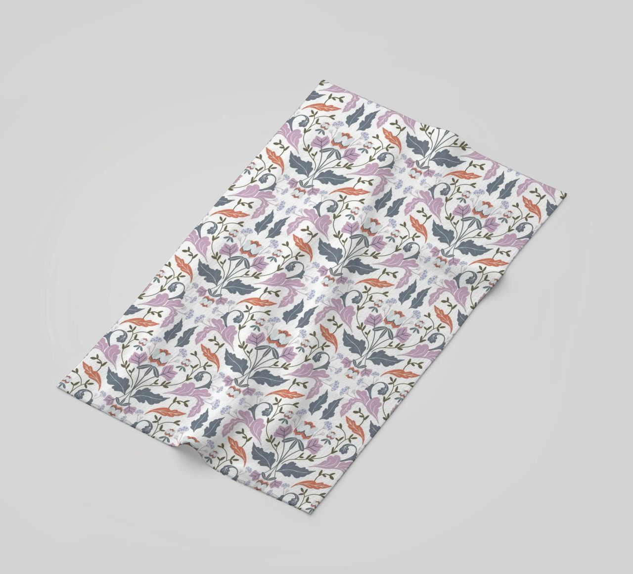 Victorian Tulip Tree Pattern telo mare da anisillustration