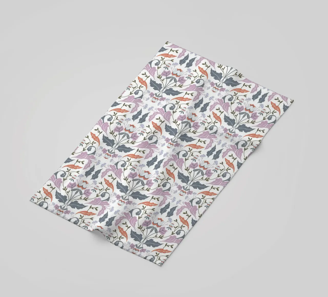Victorian Tulip Tree Pattern Strandtuch von anisillustration