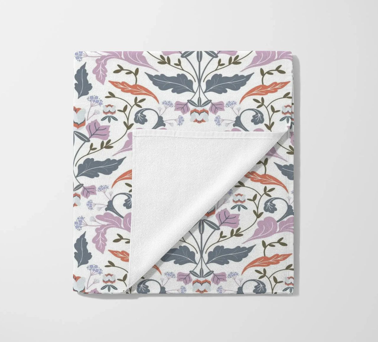 Victorian Tulip Tree Pattern telo mare da anisillustration