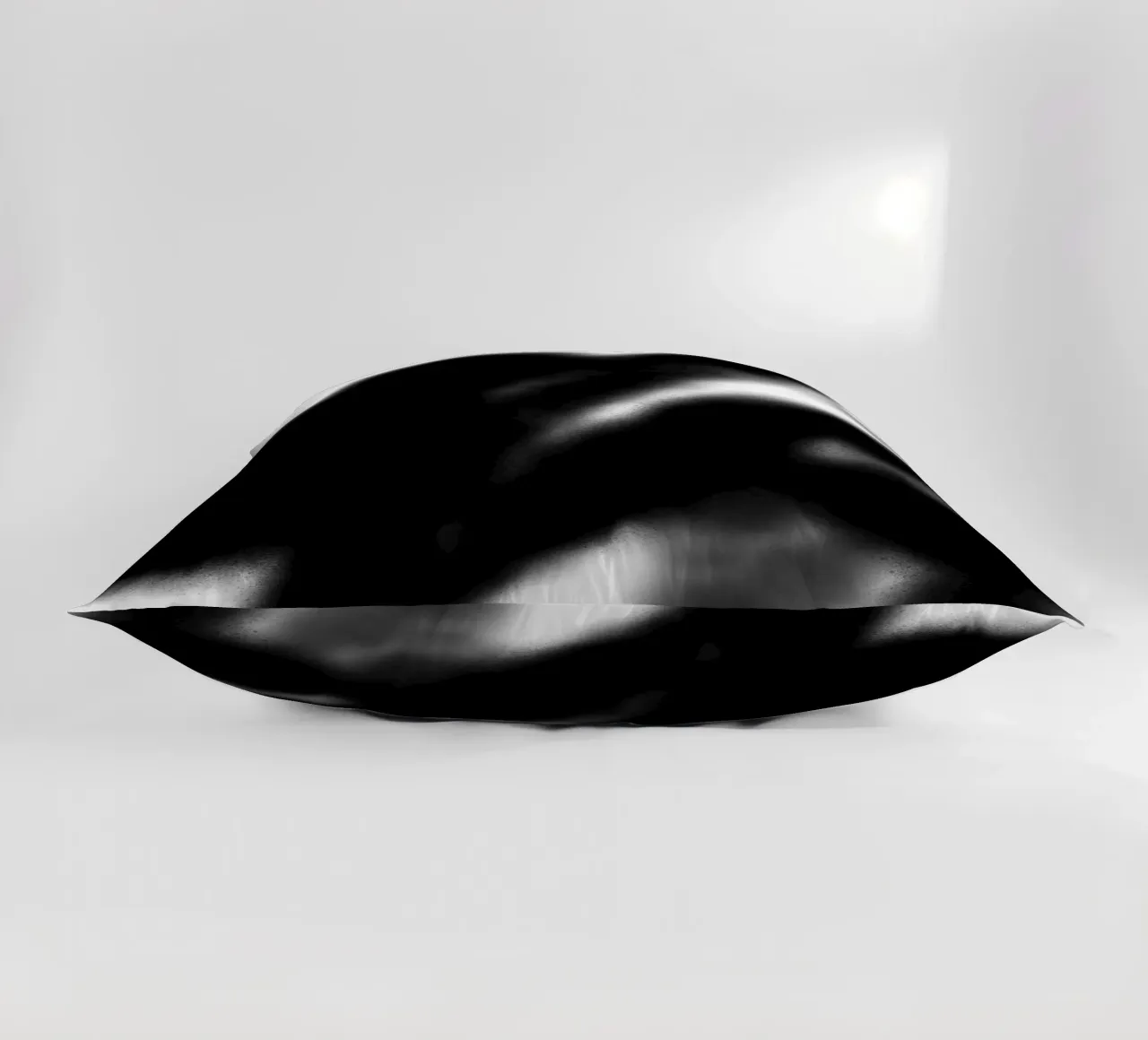 Astrazione in bianco e nero cuscino da Studio B