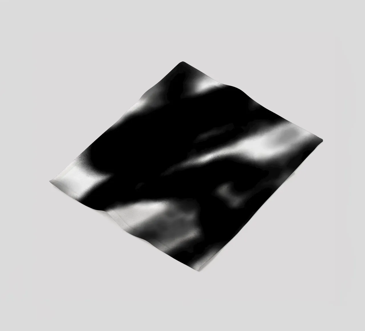 Astrazione in bianco e nero coperta in pile da Studio B