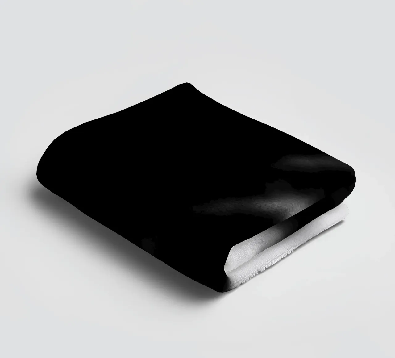 Hazy Black & White Abstraction towel by Studio B