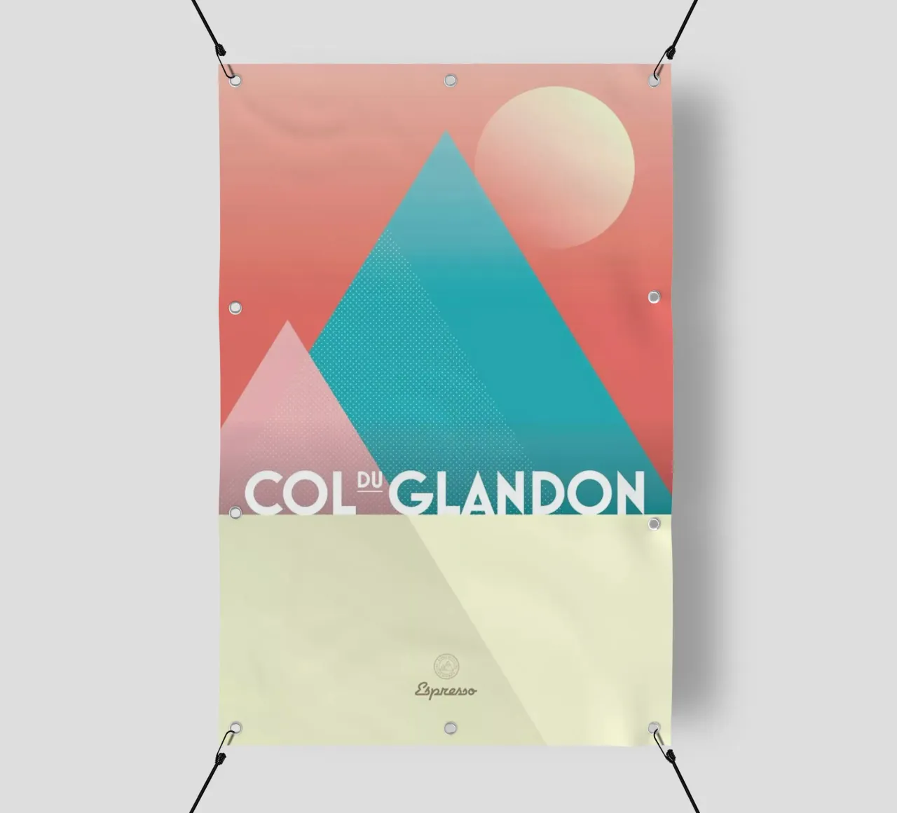 Col du Glandon II telo in pvc da Benjamin Andresen