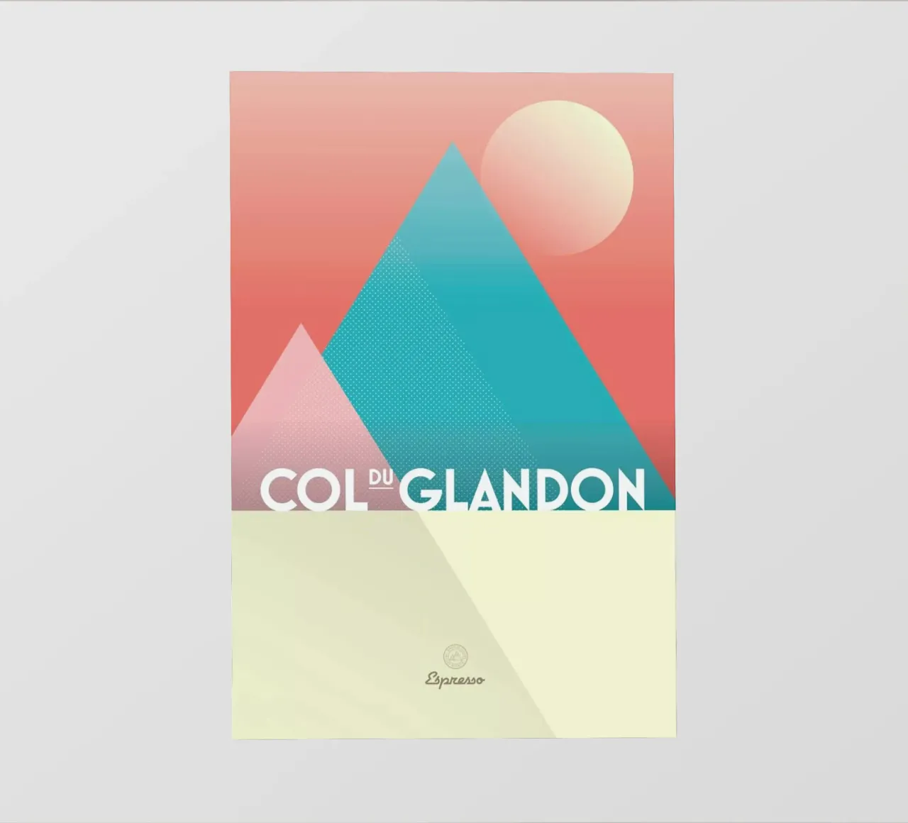 Col du Glandon II telo in pvc da Benjamin Andresen