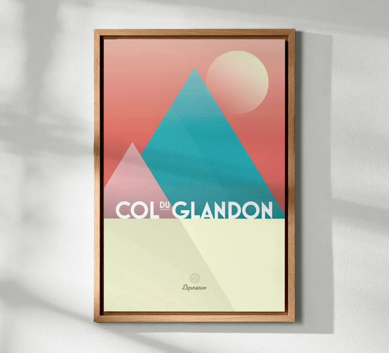 Col du Glandon II aluminio dibond de Benjamin Andresen