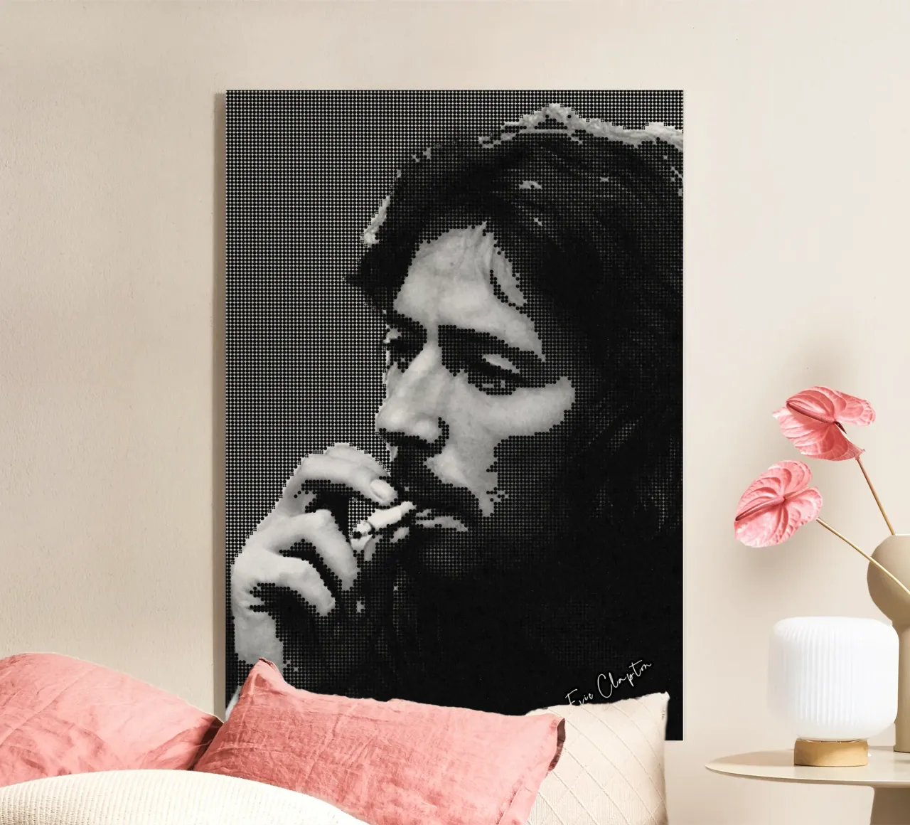 Arte di Clapton plexiglass da neonartroom