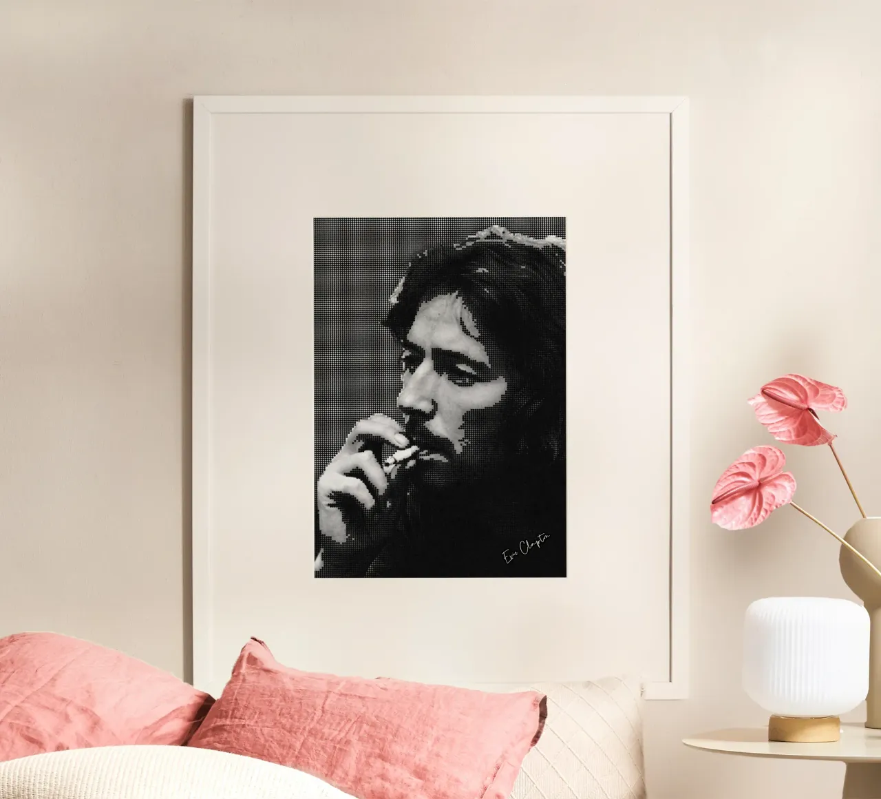 Die Kunst des Clapton Hahnemühle von neonartroom