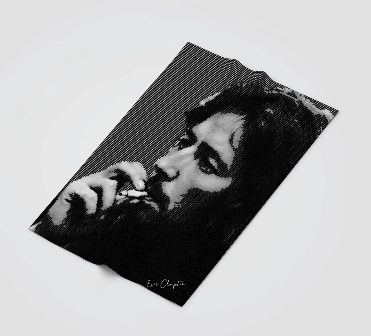 Arte di Clapton coperta in pile da neonartroom
