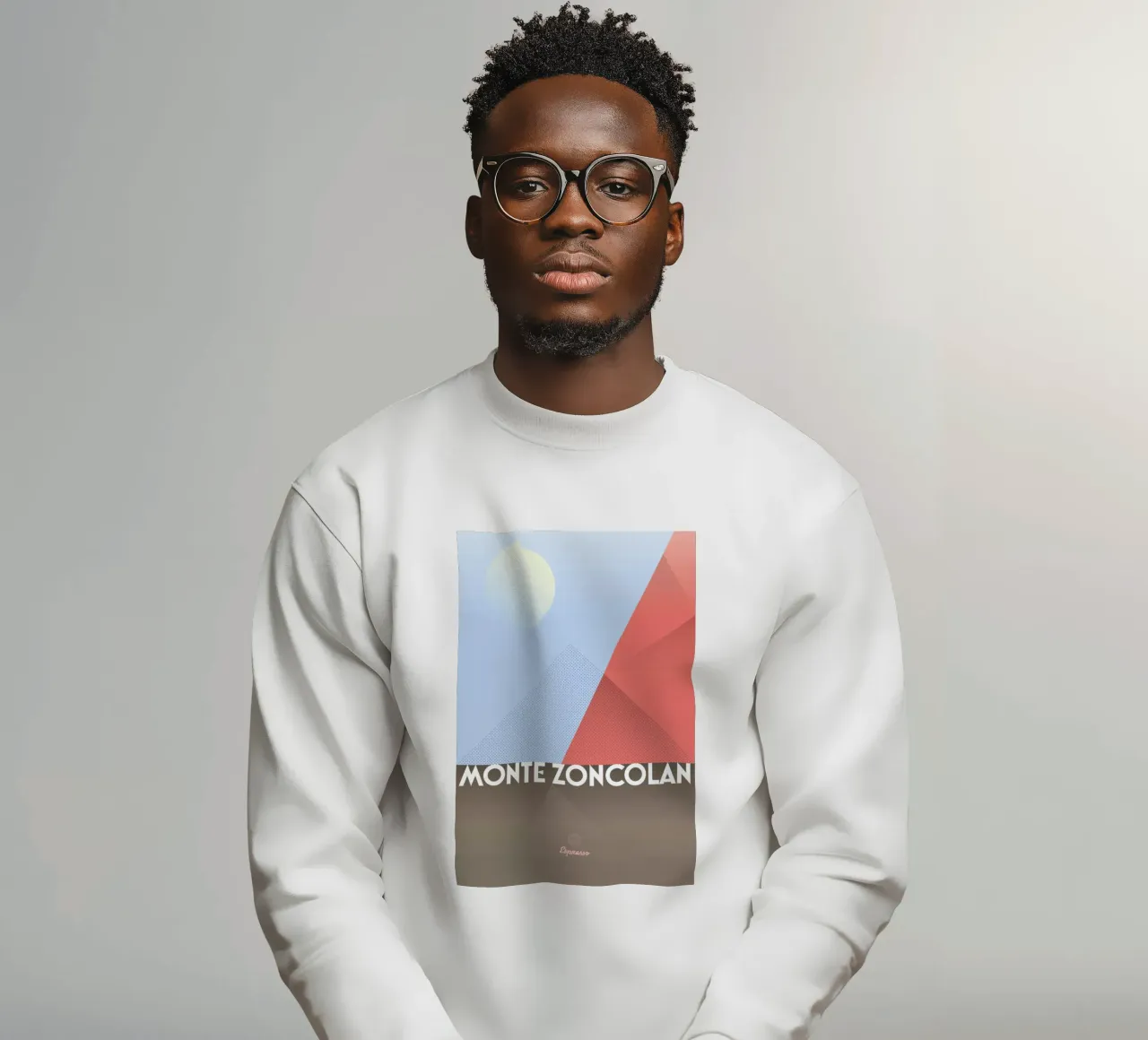 Monte Zoncolan II sweatshirt by Benjamin Andresen