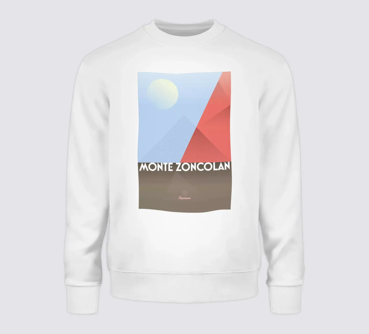 Monte Zoncolan II sweatshirt by Benjamin Andresen