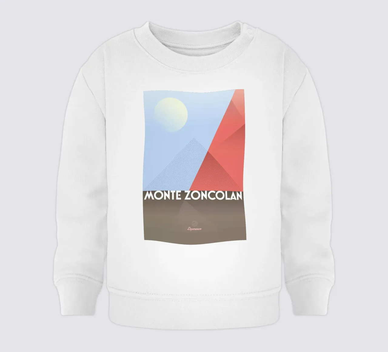 Monte Zoncolan II felpa neonato da Benjamin Andresen